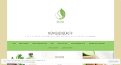 Desktop Screenshot of moniquehbeauty.com